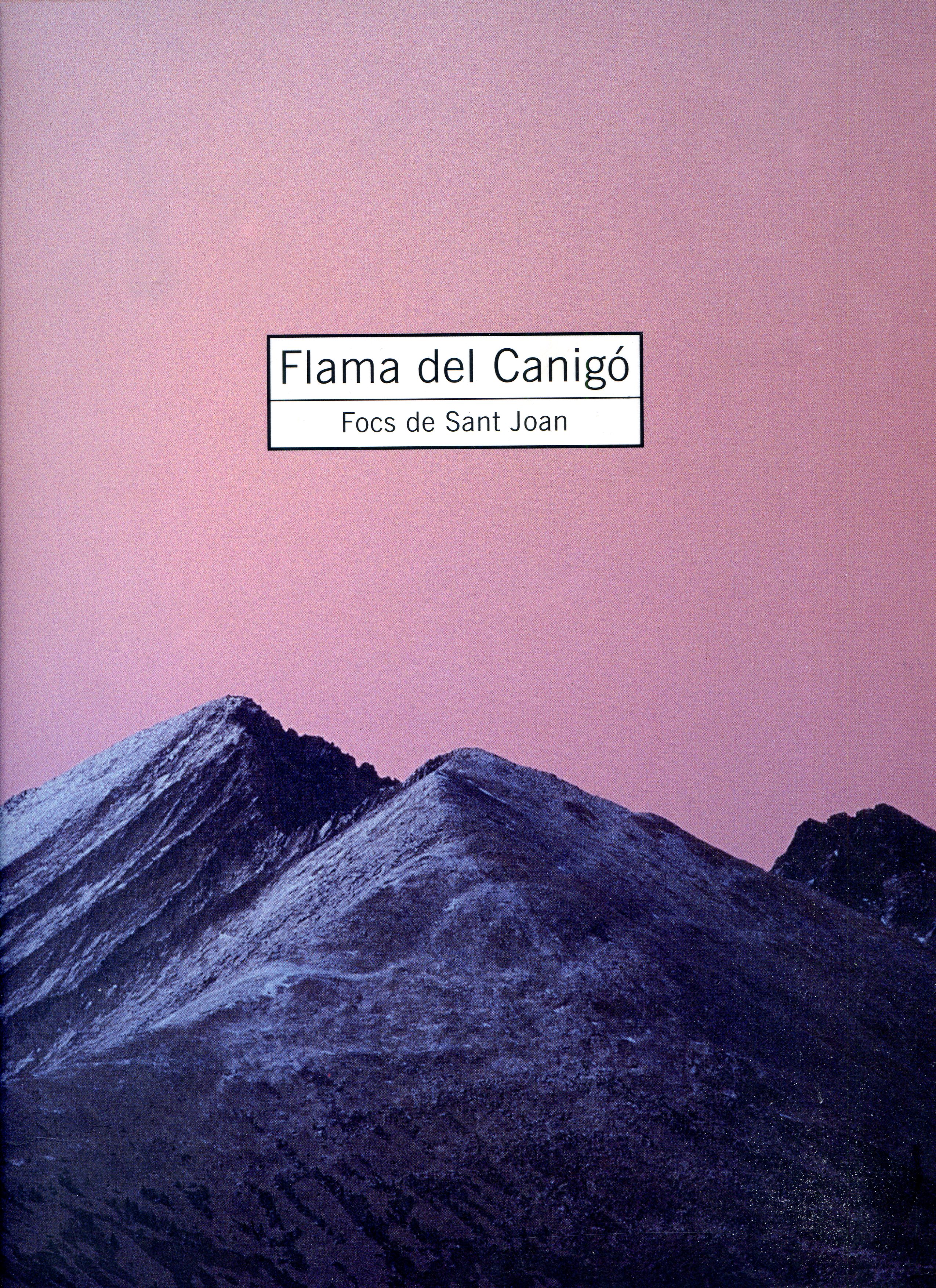 Flama del Canigó : Focs de Sant Joan - Portada